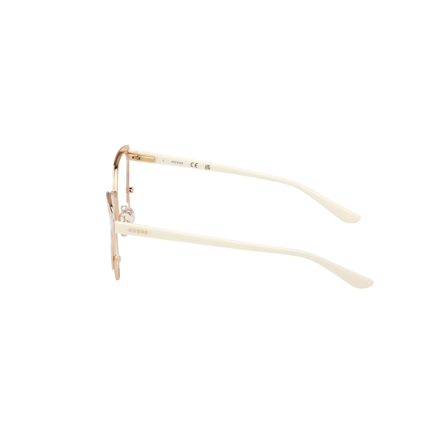 Lentes &Oacute;pticos Blanco Guess image number 2.0