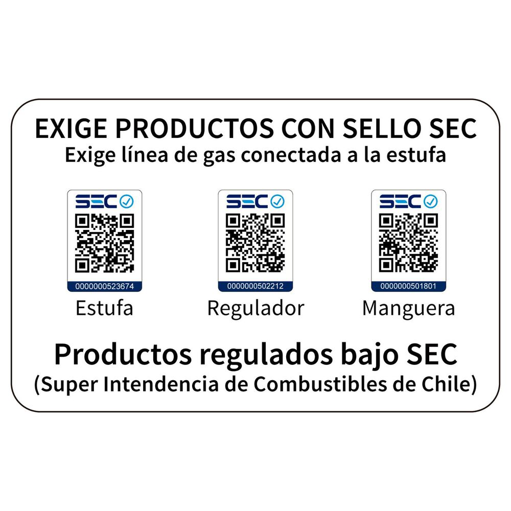 Estufa A Gas Exterior Cildro Elw G 106 image number 4.0