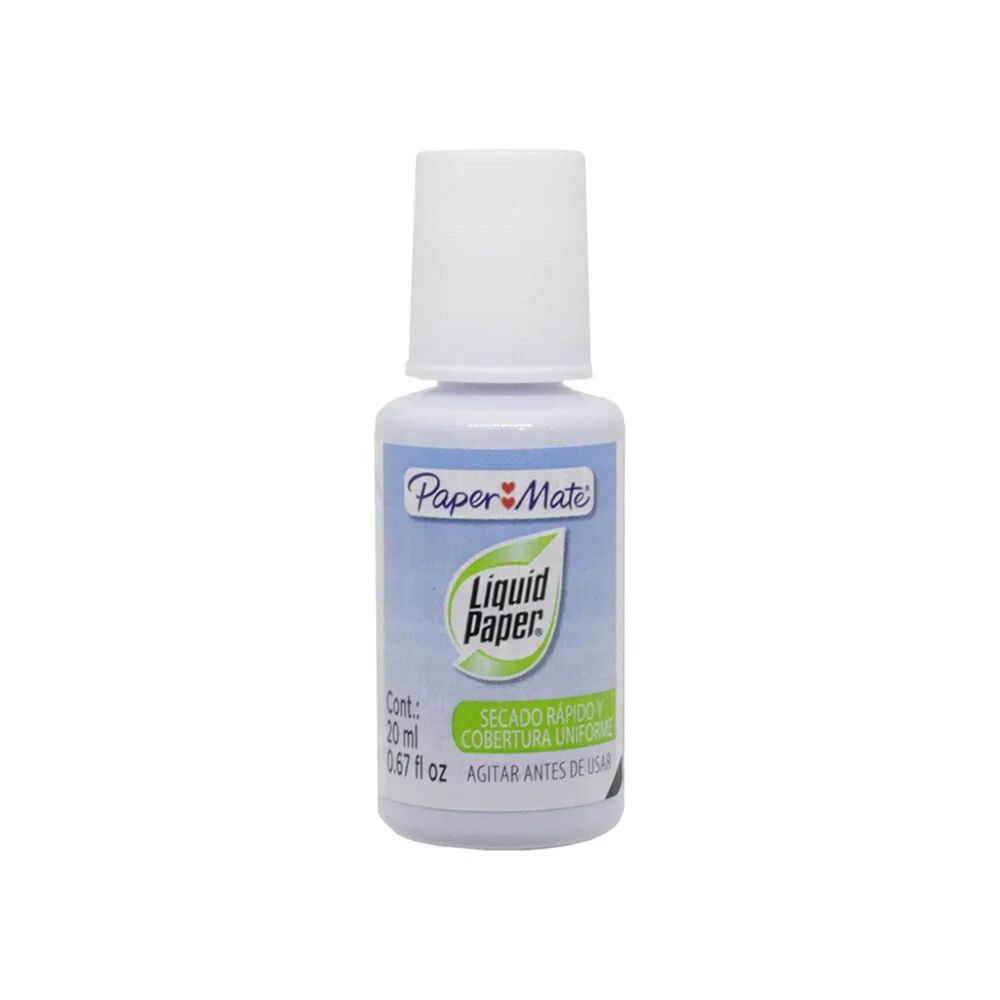 Liquid Paper Botella 20 Ml Paper Mate Blanco Secado R&aacute;pido image number 0.0