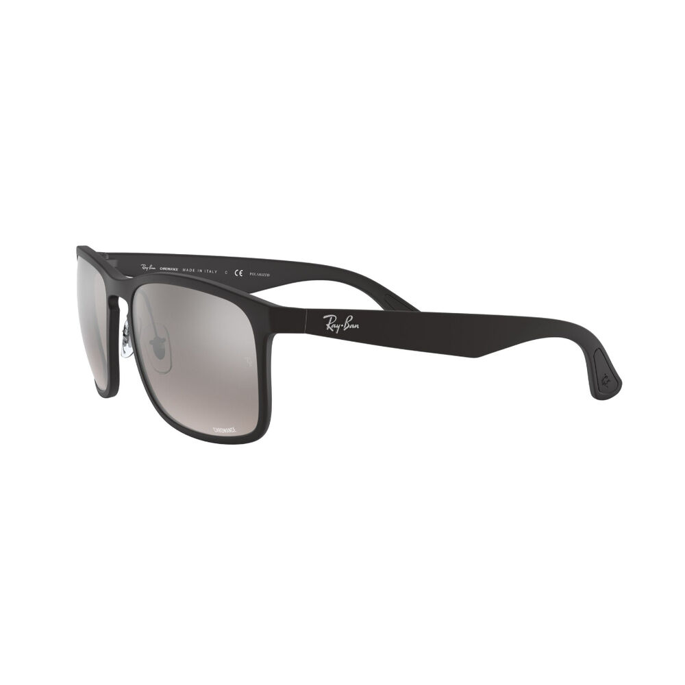 Lentes De Sol Matte Black Polarizados Ray-ban image number 2.0