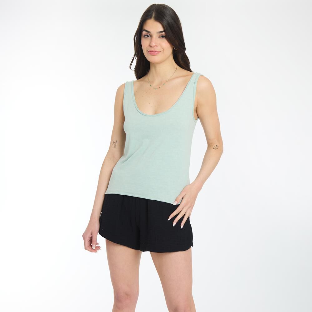 Polera Corta Pavilo Regular Mujer Ocean Pacific image number 0.0