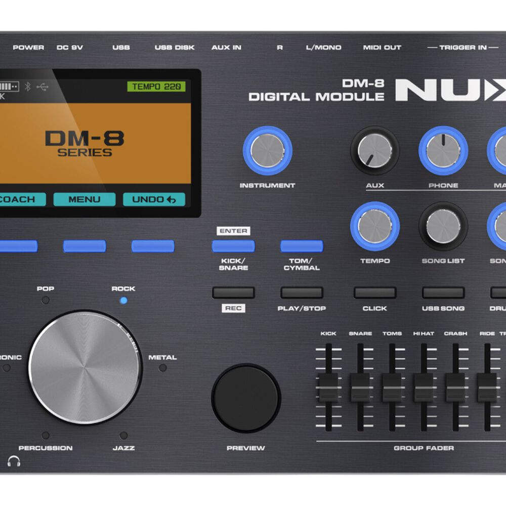 Batería Electrónica Dm-8 Nux image number 3.0