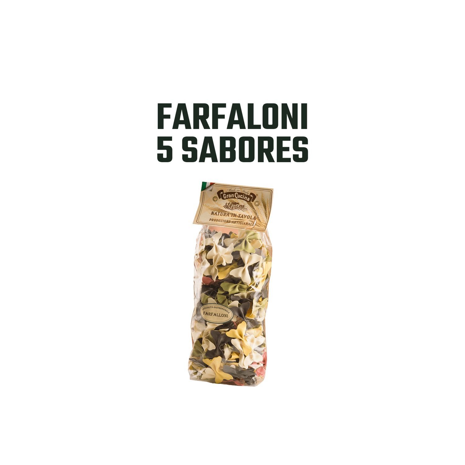 Farfalloni 5 Sabores Gran Cucina 1 X 500 Gr image number 2.0