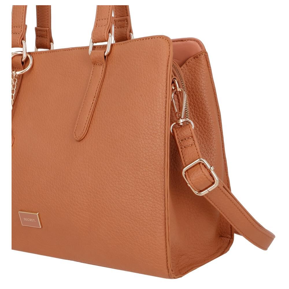 Cartera Tote Secret Verdon Sc6 L Café image number 4.0