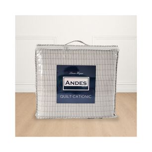 Quilt Andes Cationic Gris 2 Plazas