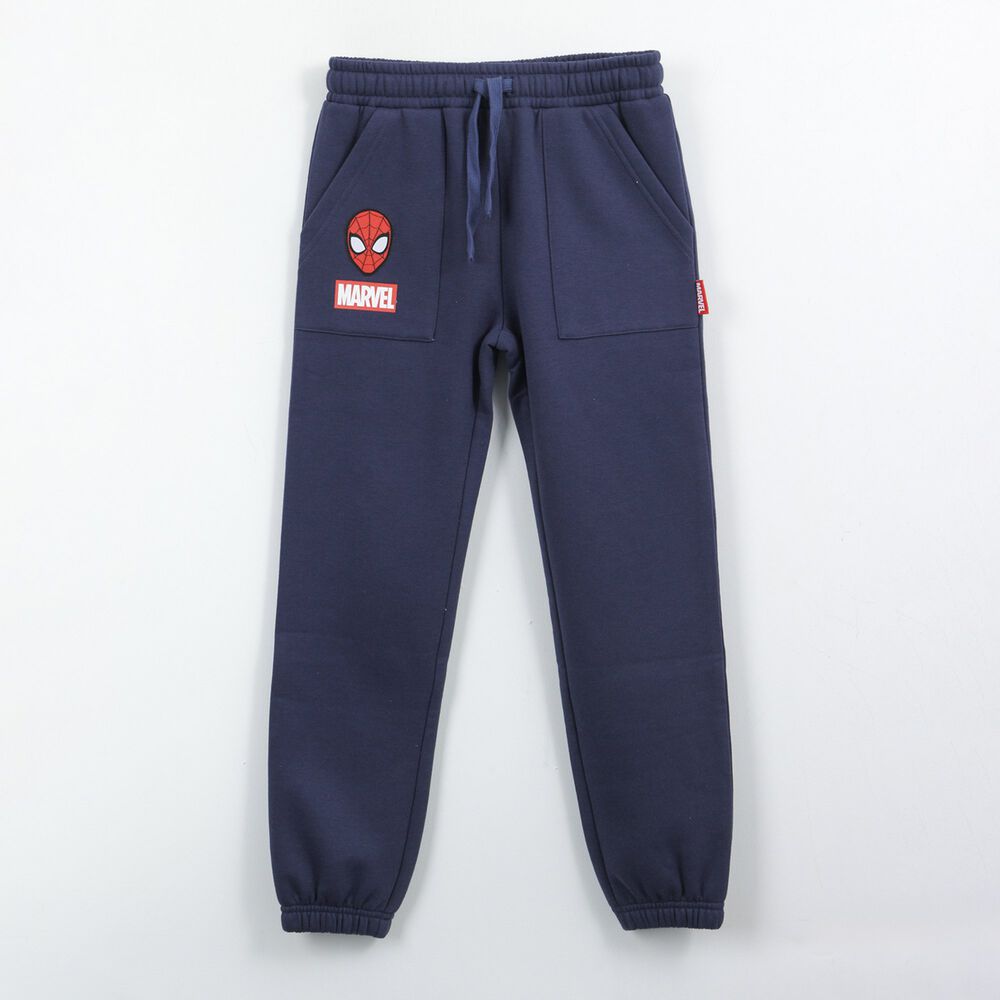 Pantal&oacute;n De Buzo Escolar Ni&ntilde;o Spiderman Azul Marino Marvel image number 0.0