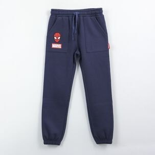 Pantal&oacute;n De Buzo Escolar Ni&ntilde;o Spiderman Azul Marino Marvel