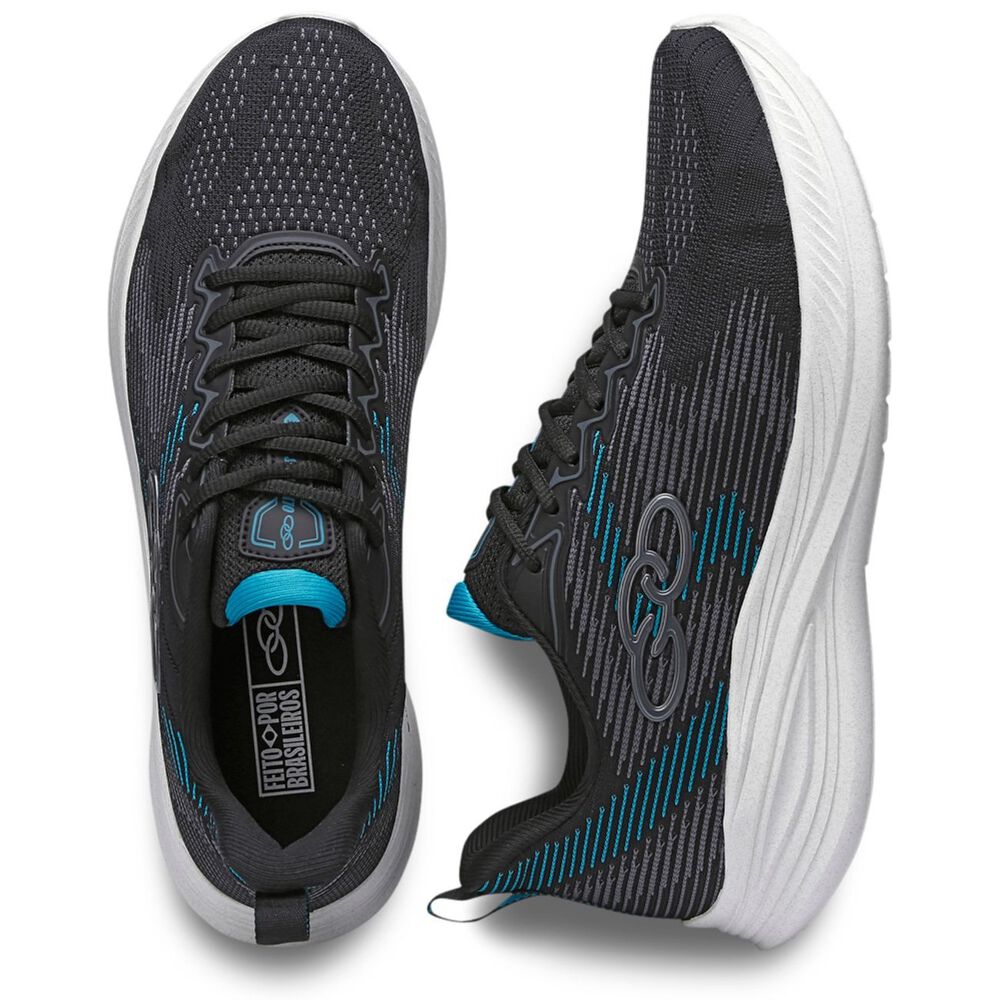Zapatilla Mujer Marte Negro/azul image number 2.0