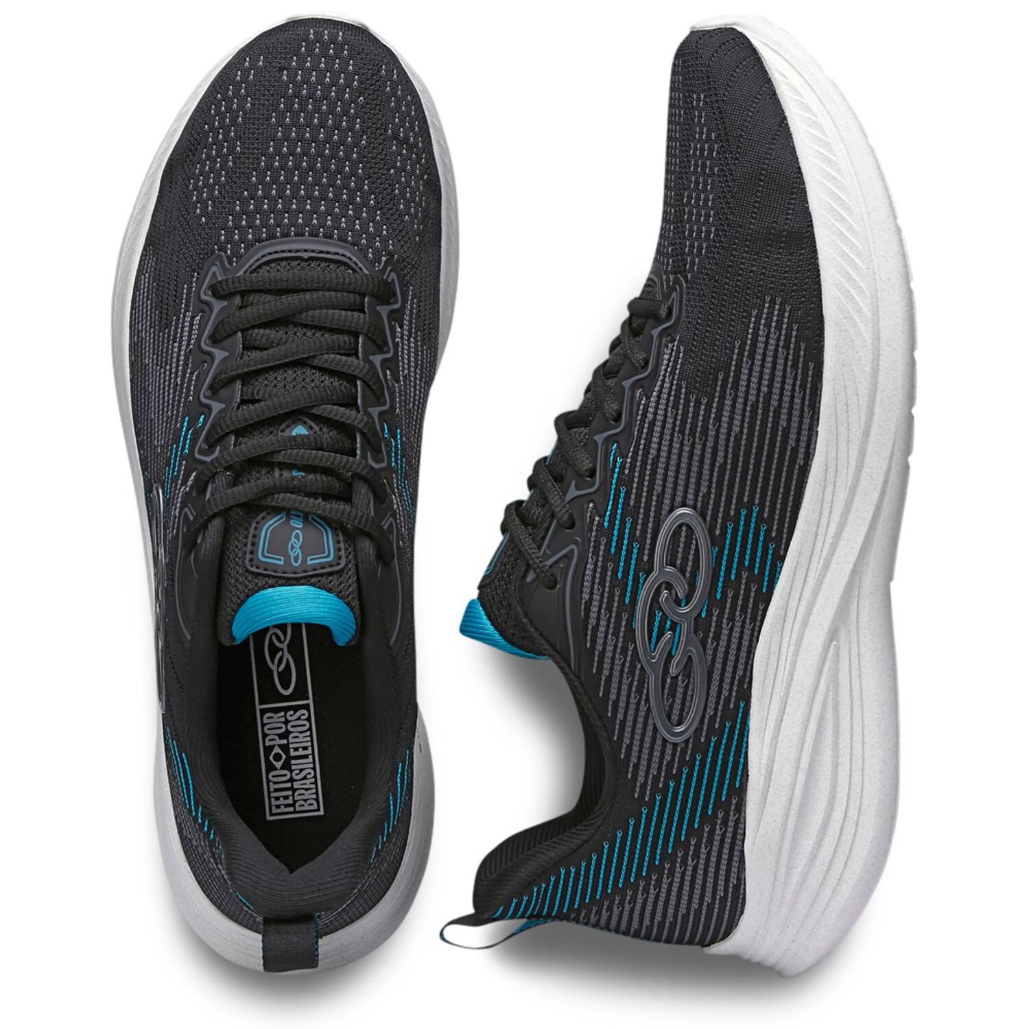 Zapatilla Mujer Marte Negro/azul image number 2.0