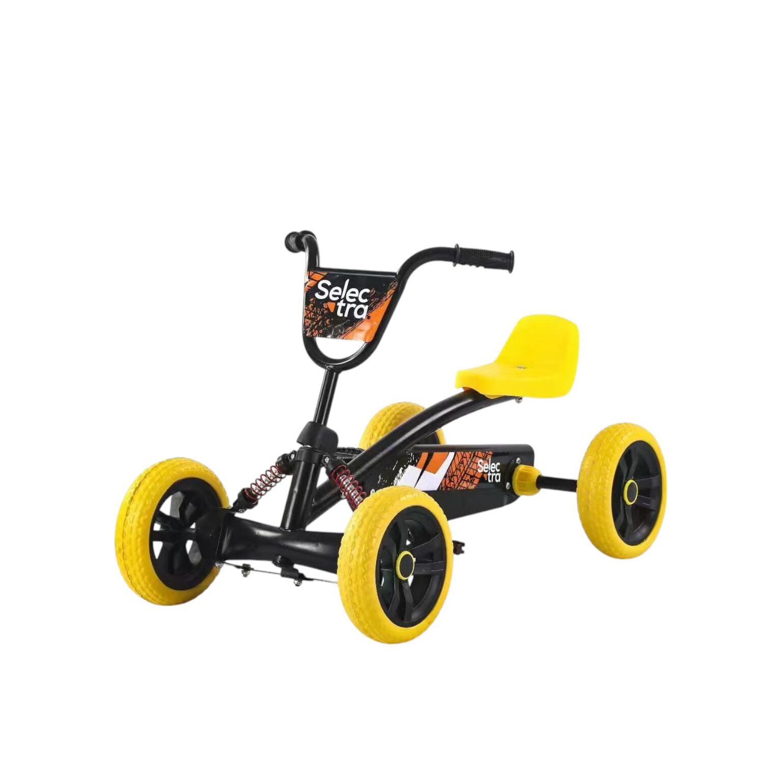 Gokart Racing Con Pedales Amarillo image number 2.0