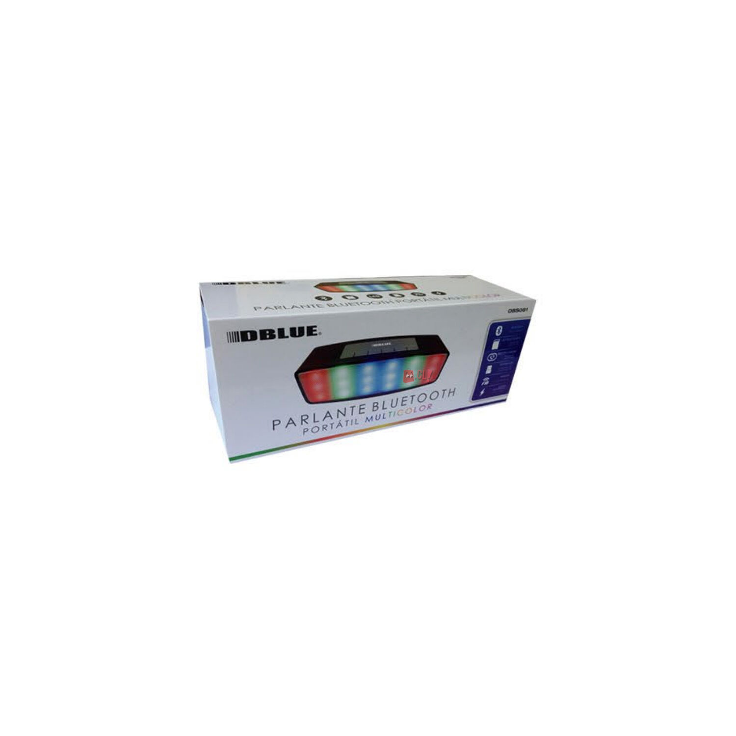 Parlante Bluetooth Port&aacute;til Con Iluminaci&oacute;n Multicolor - Ps image number 3.0