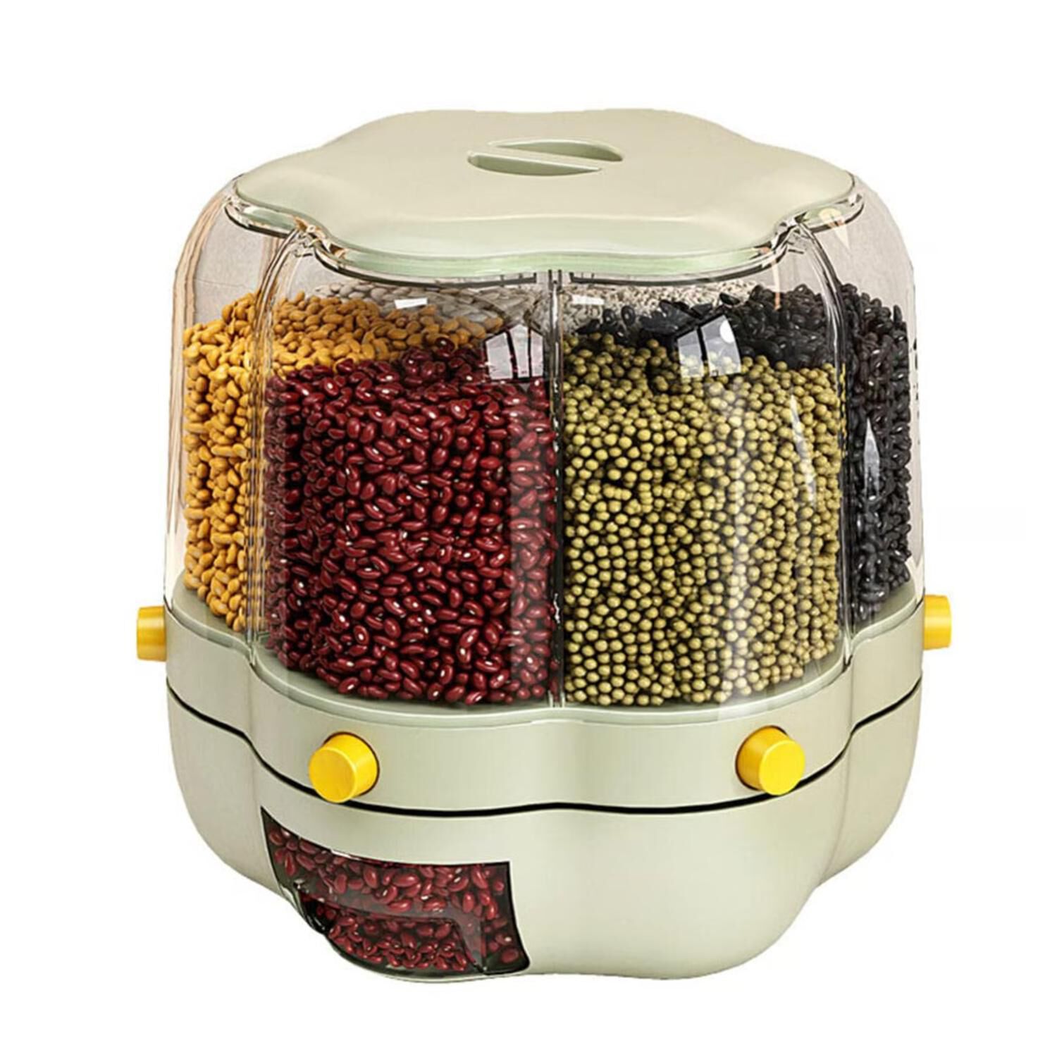 Dispensador De Granos Cereales Nueces Giratorio Cocina image number 0.0