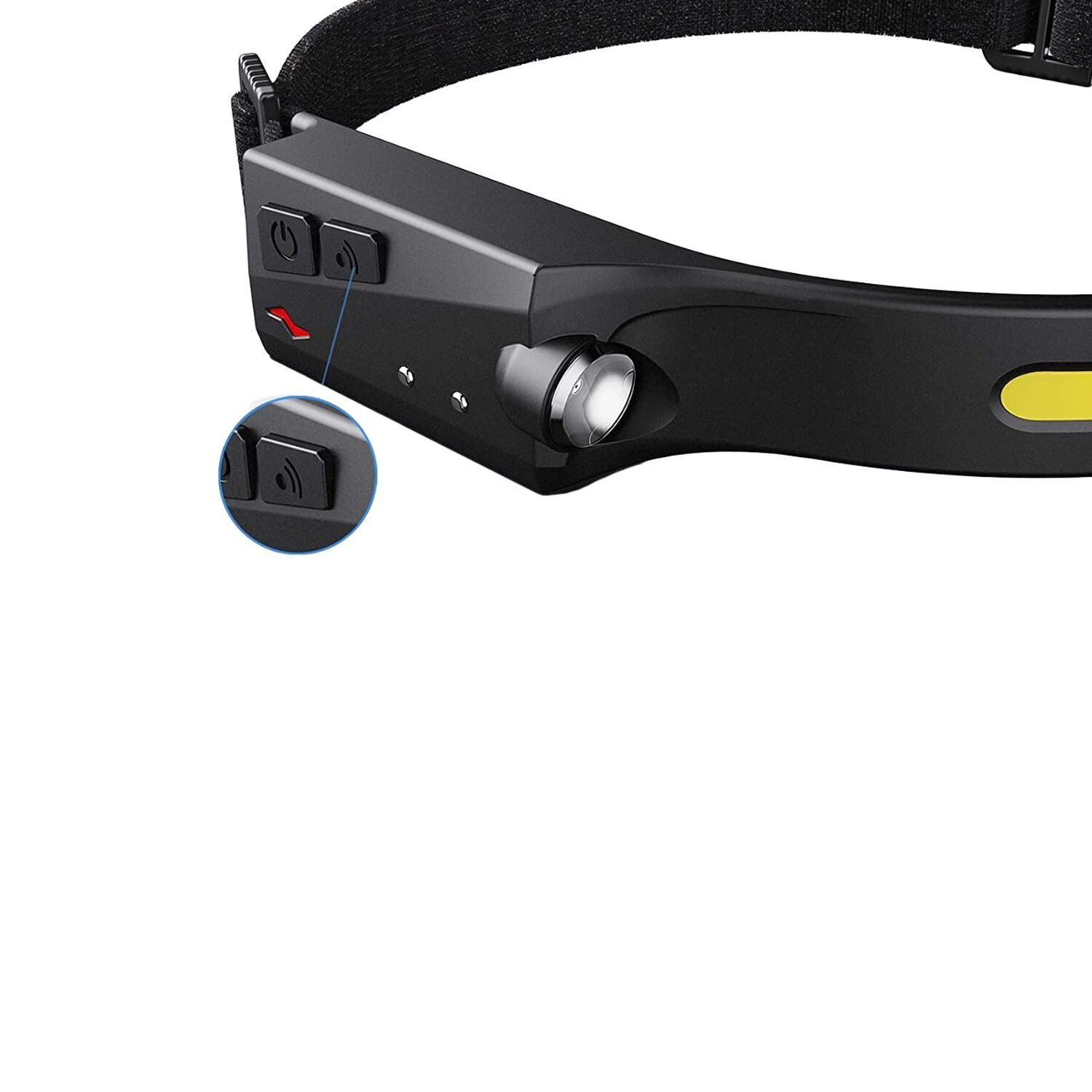 Linterna Cintillo Led Yt200 Recargable Cob+xpe image number 1.0