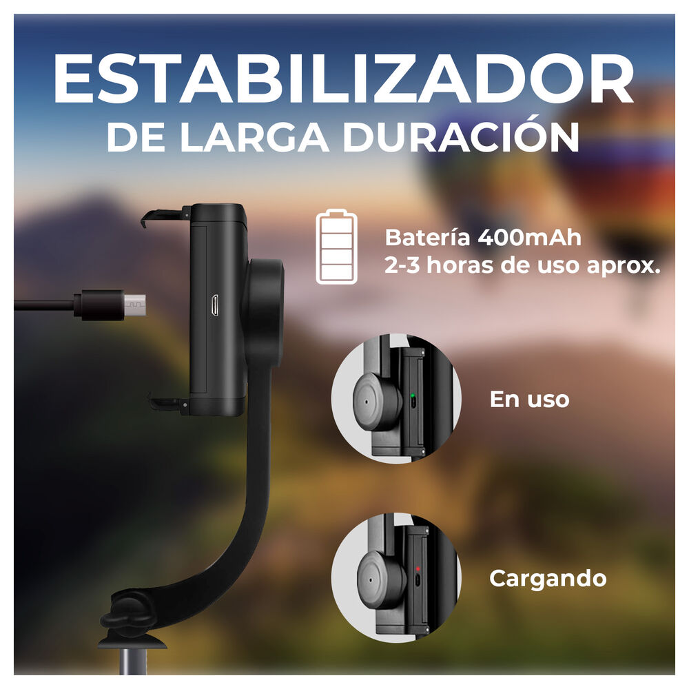Tripode Palo Selfie Con Control Remoto Bluetooth image number 3.0