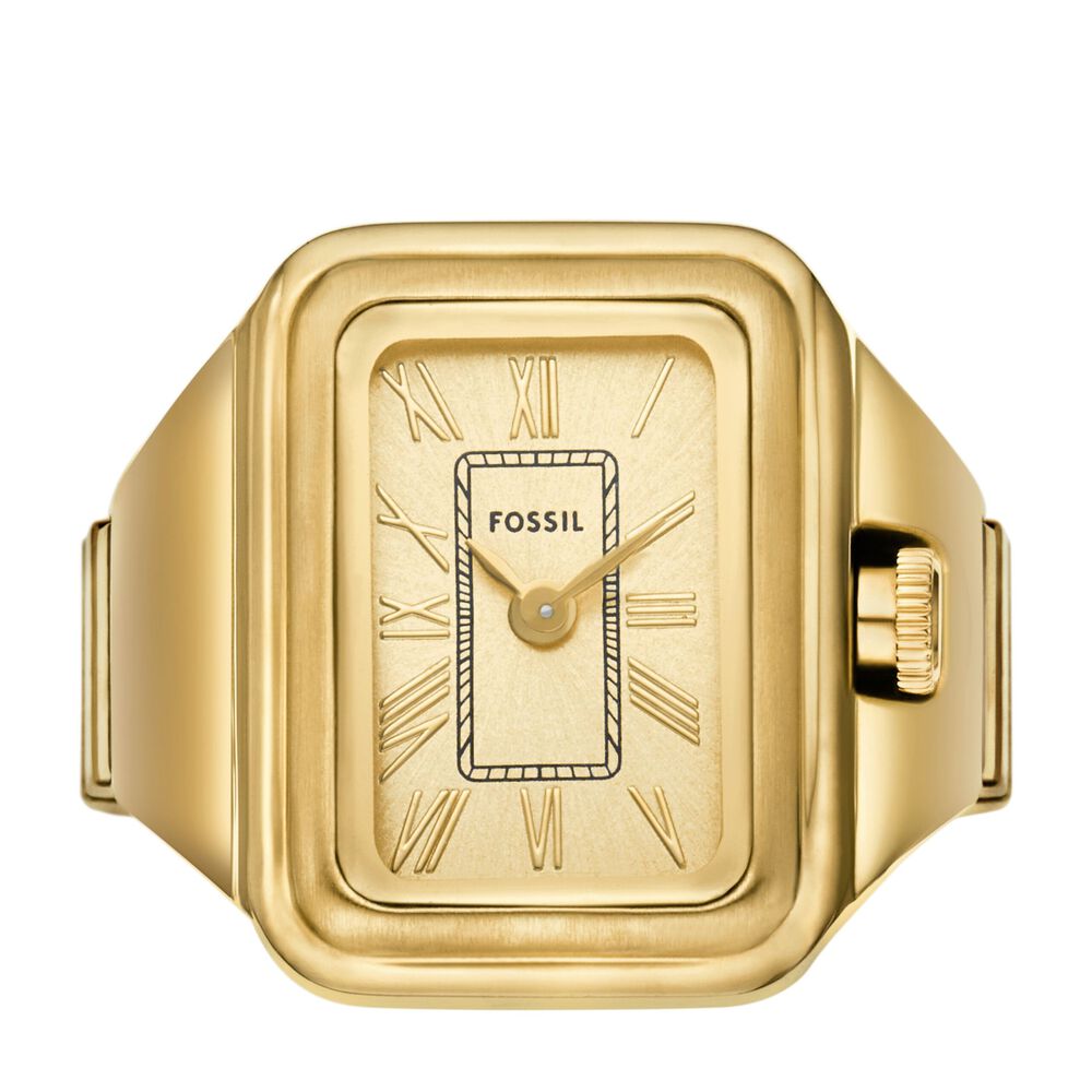 Reloj-anillo Fossil Es5343 Dorado Mujer image number 2.0