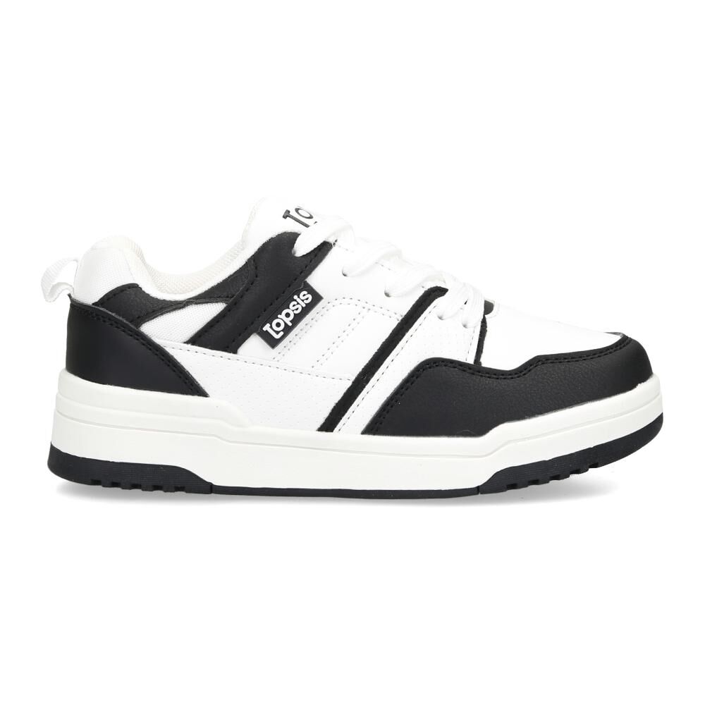 Zapatilla Infantil Niño Topsis White image number 2.0