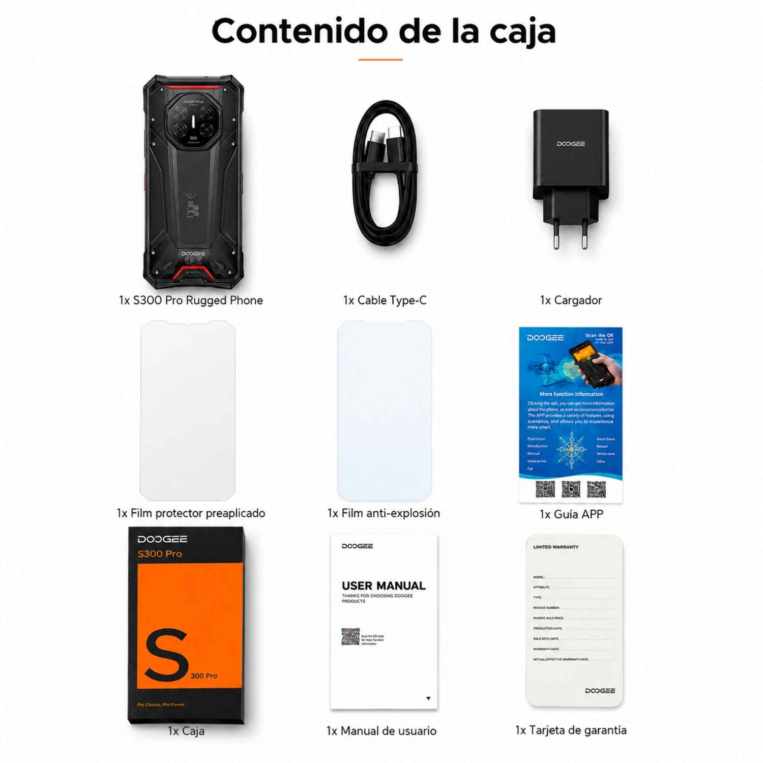 Doogee S300 Pro | Tel&eacute;fono Rugged 5g 11000mah Y C&aacute;mara 200mp image number 9.0