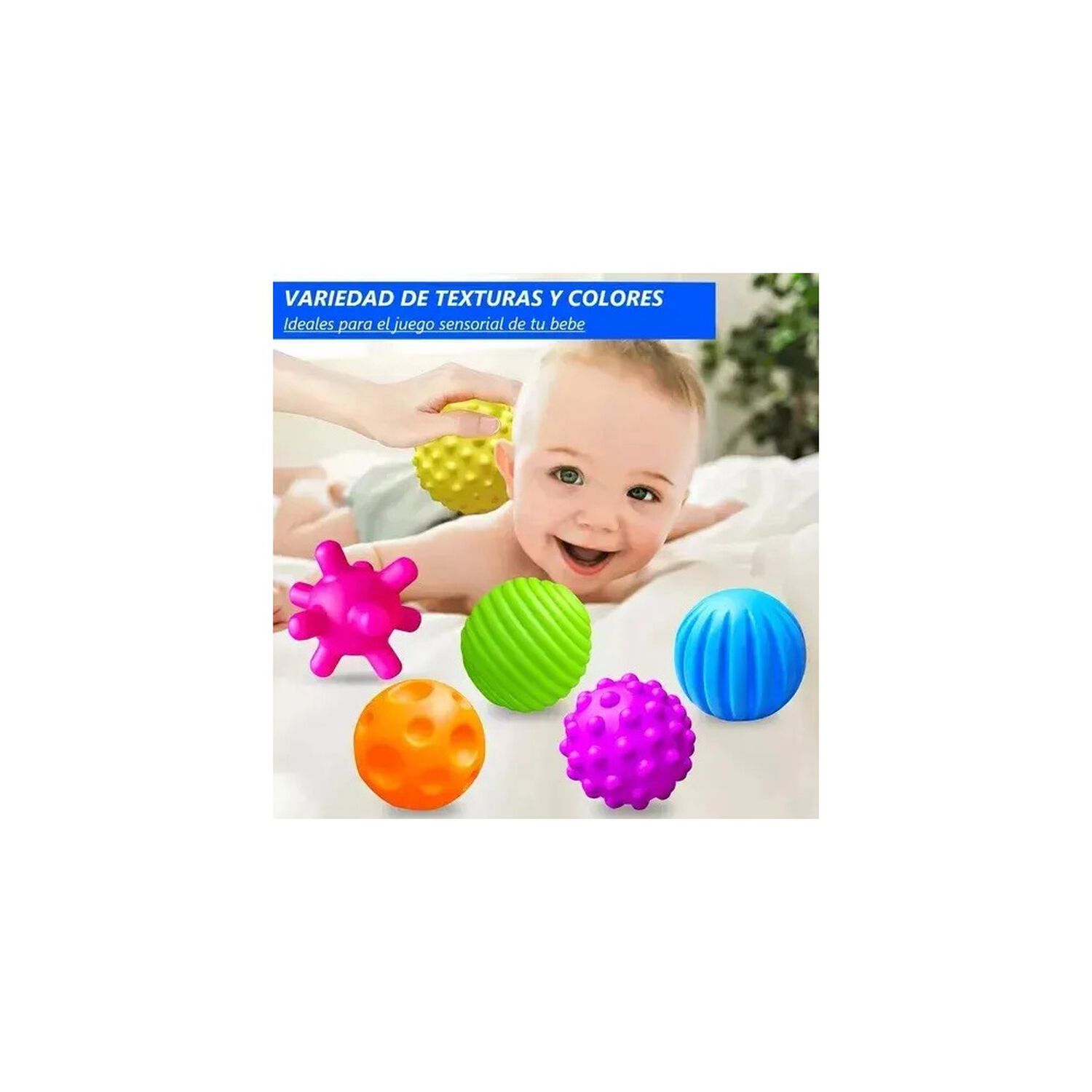 Kit De Estimulaci&oacute;n Temprana Sensorial Bebe 3 Juegos image number 3.0