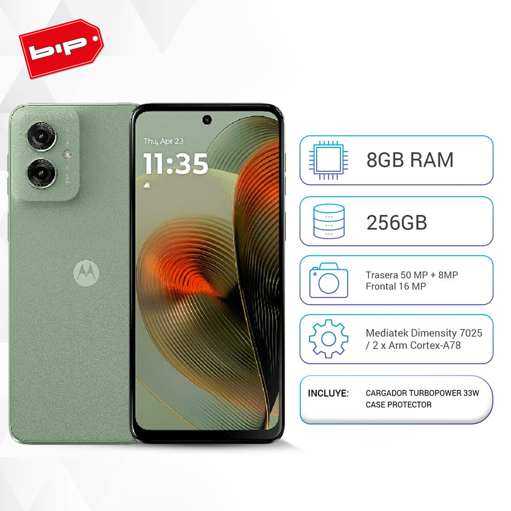 Moto G55 5g Green 8gb+256gb -nuevo image number 0.0
