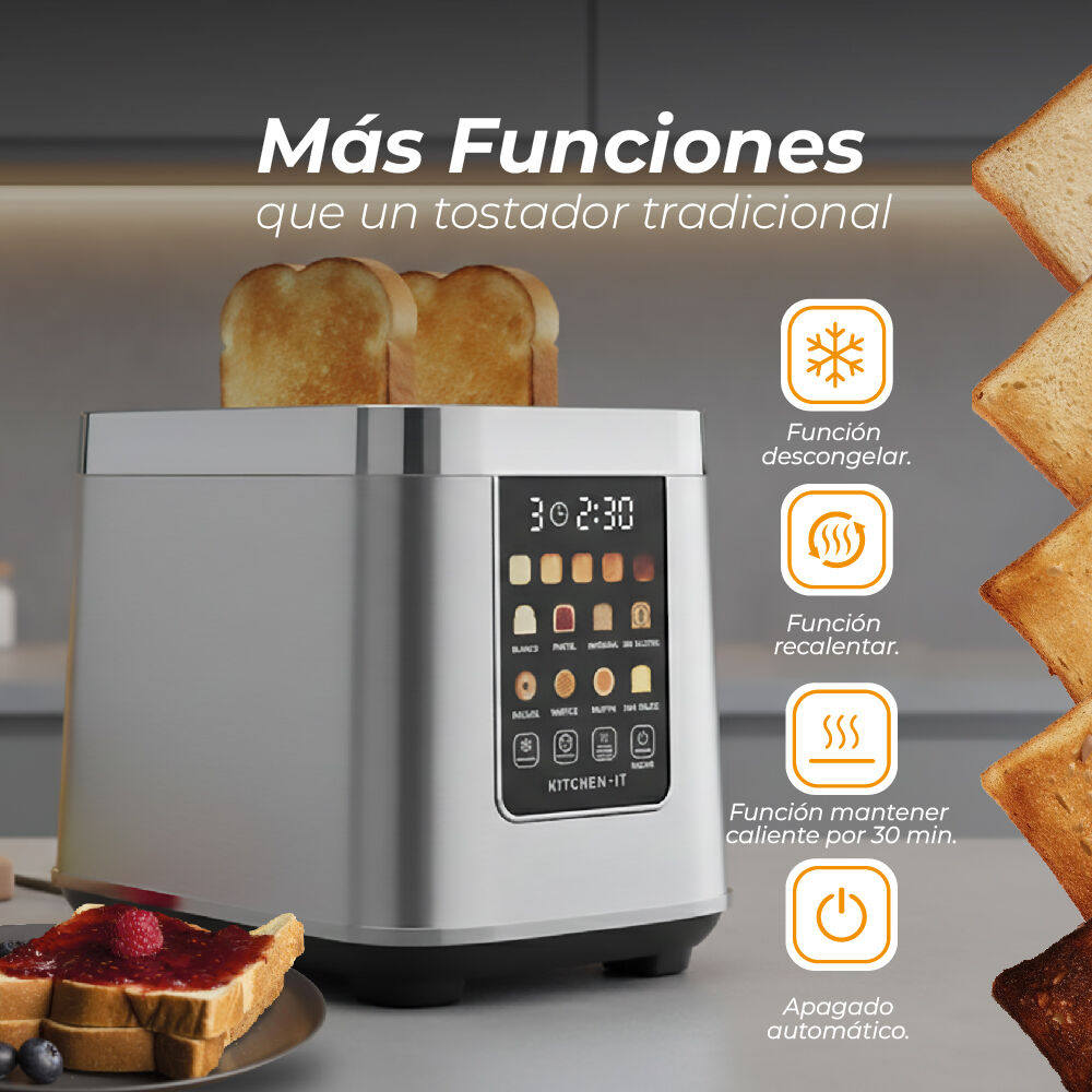 Tostador Digital Smart Elegance - 100% Autom&aacute;tico image number 5.0