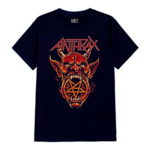 Polera Estampada Anthrax Diablo