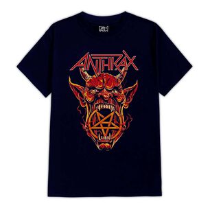Polera Estampada Anthrax Diablo