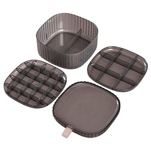 Organizador De Joyas Transparente 3 Niveles