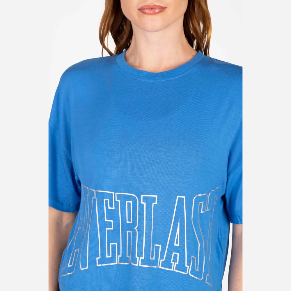 Polera Manga Corta Mujer Back Up Everlast image number 2.0