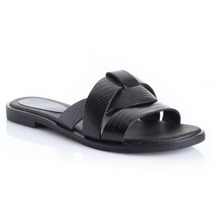 Sandalia Mujer Via Uno Black