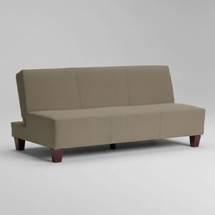 Fut&oacute;n Sof&aacute; Cama 3 Cuerpos Tapiz Genova - Sin Reposabrazos (caf&eacute;)