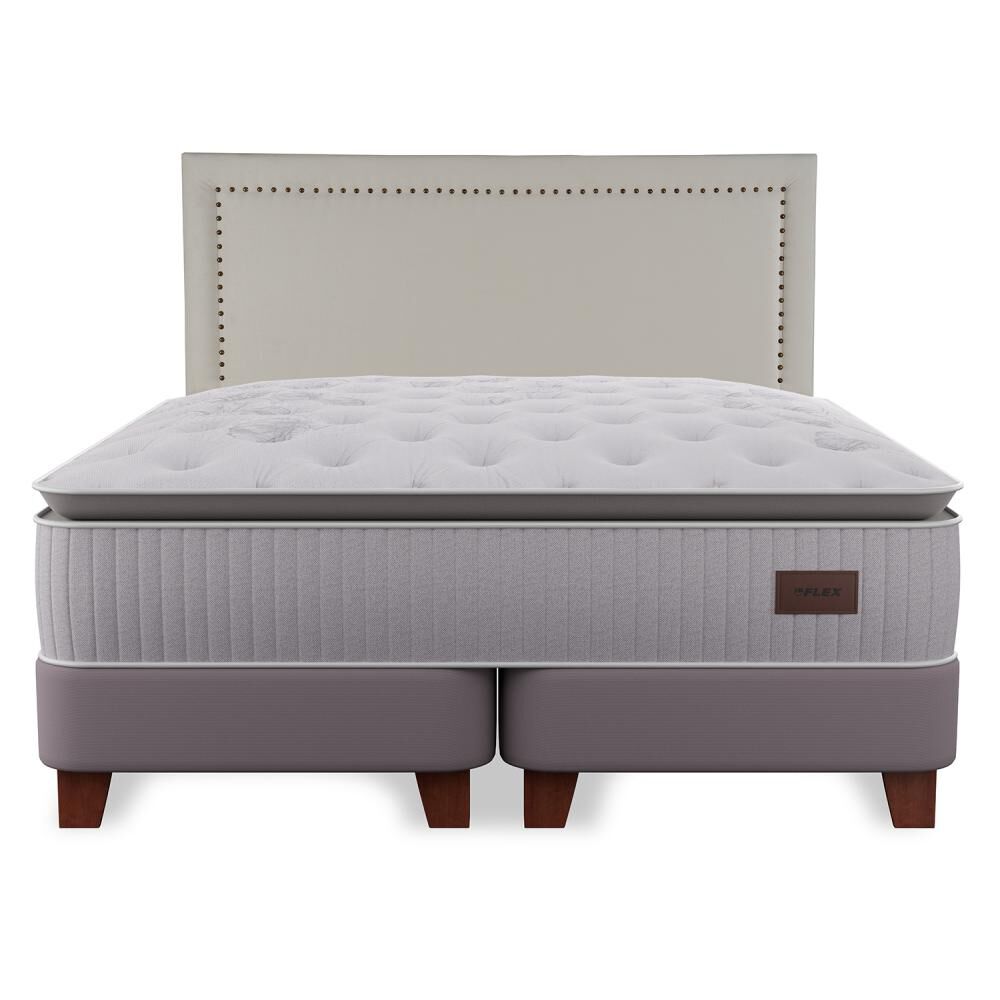Cama Europea Flex Heritage / Super King / Base Dividida + Respaldo image number 1.0
