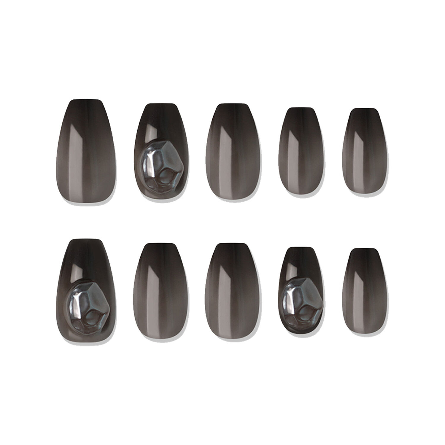 Muzmak - U&ntilde;as Press On Stone Ice Coffin 36 U. image number 1.0