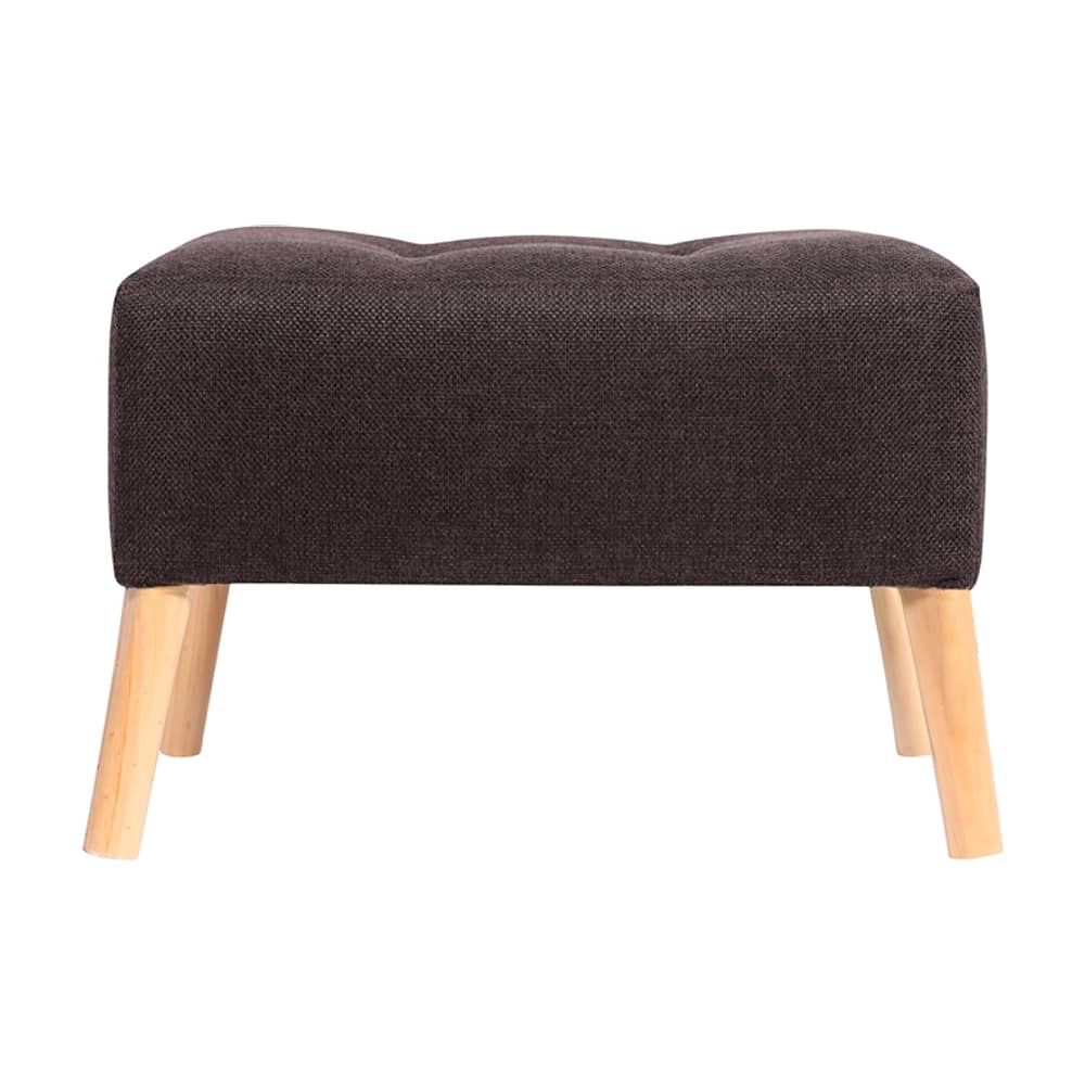 Pouf Petrum Caf&eacute; Moro Omega 62x42x42 Cm M&aacute;xima Design image number 0.0