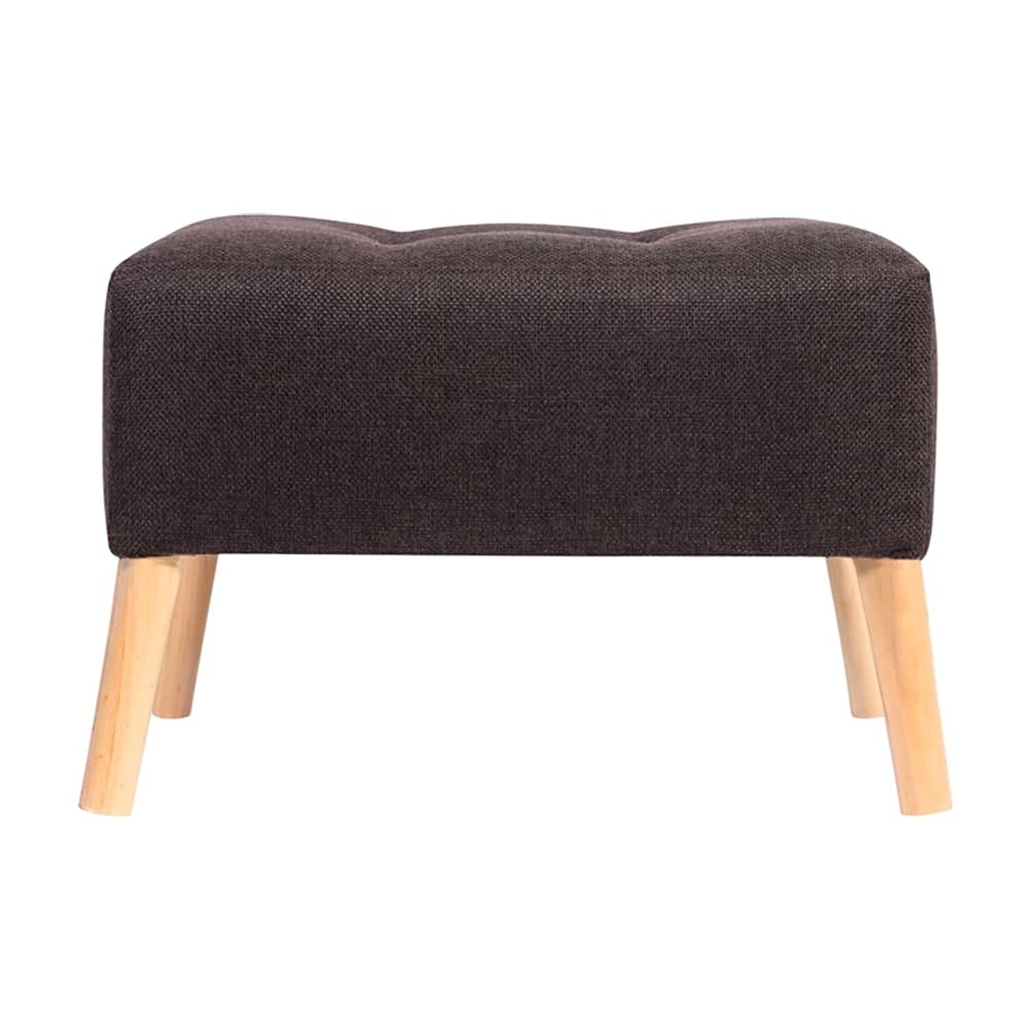Pouf Petrum Caf&eacute; Moro Omega 62x42x42 Cm M&aacute;xima Design image number 0.0