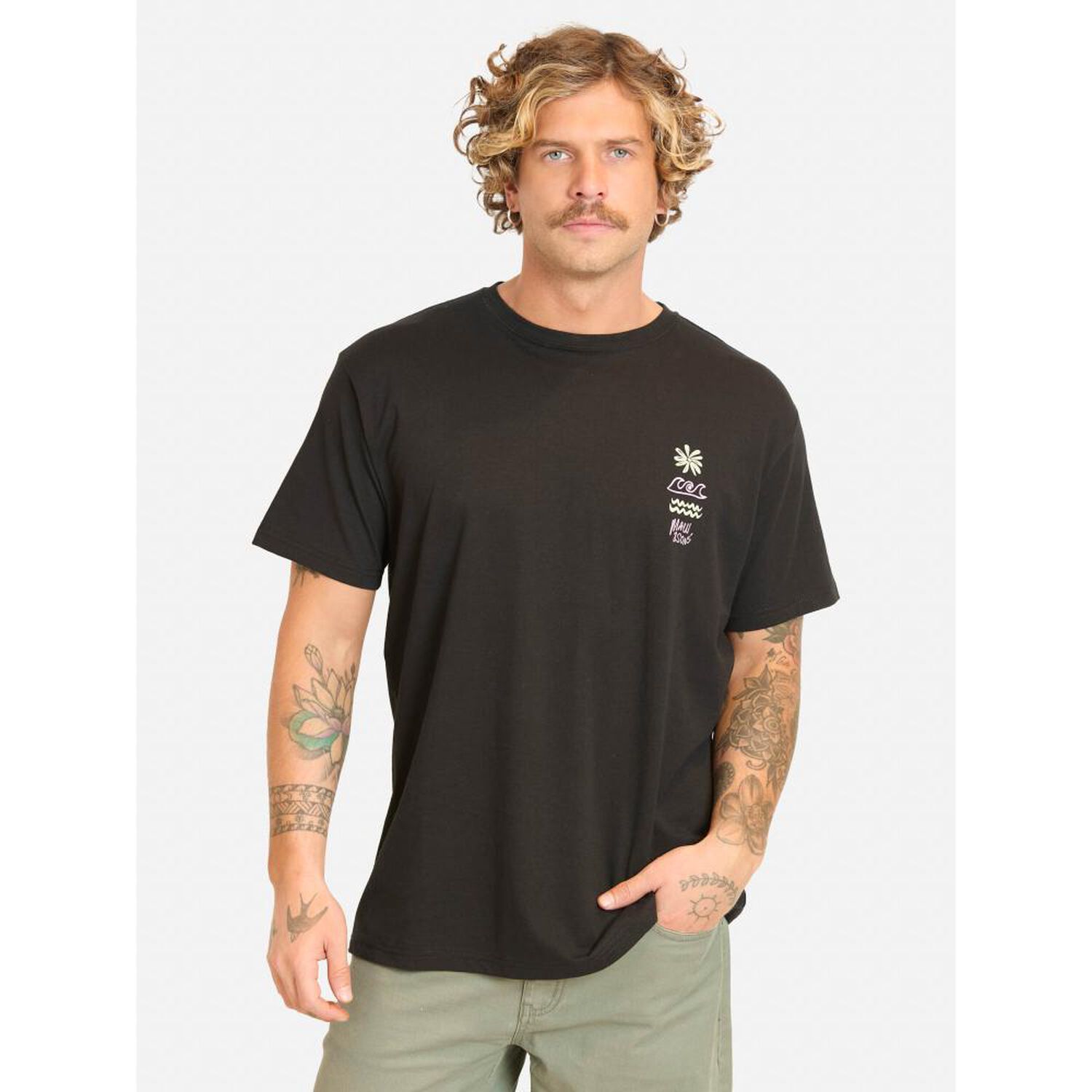 Polera Manga Corta Cuello Redondo Hombre Maui And Sons image number 0.0