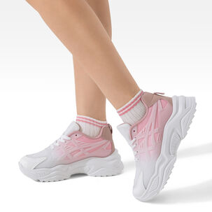 Zapatilla Deportiva Casual Mujer Moda Plataforma Weide Lt612