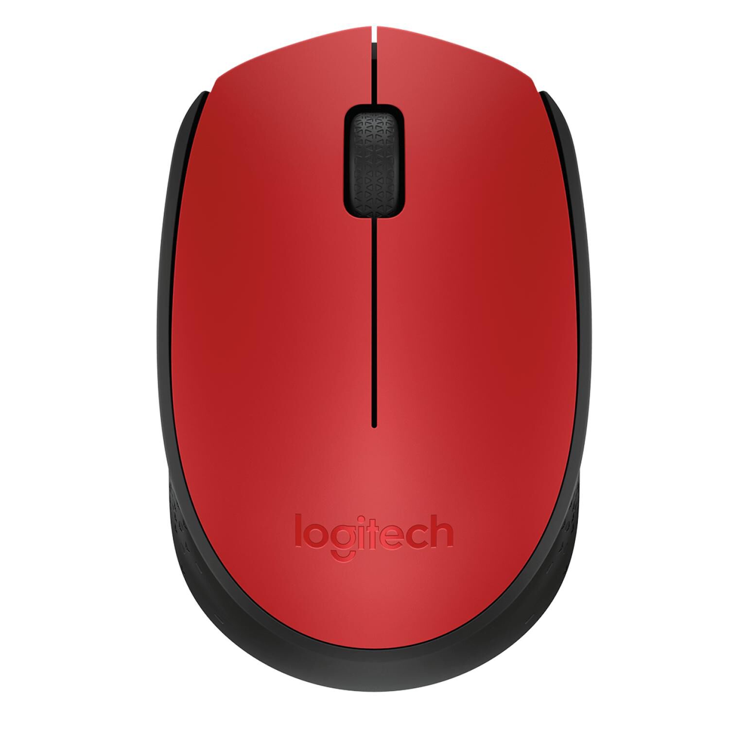 Mouse Inalambrico Usb Peque&ntilde;o Oficina M170 Rojo image number 0.0