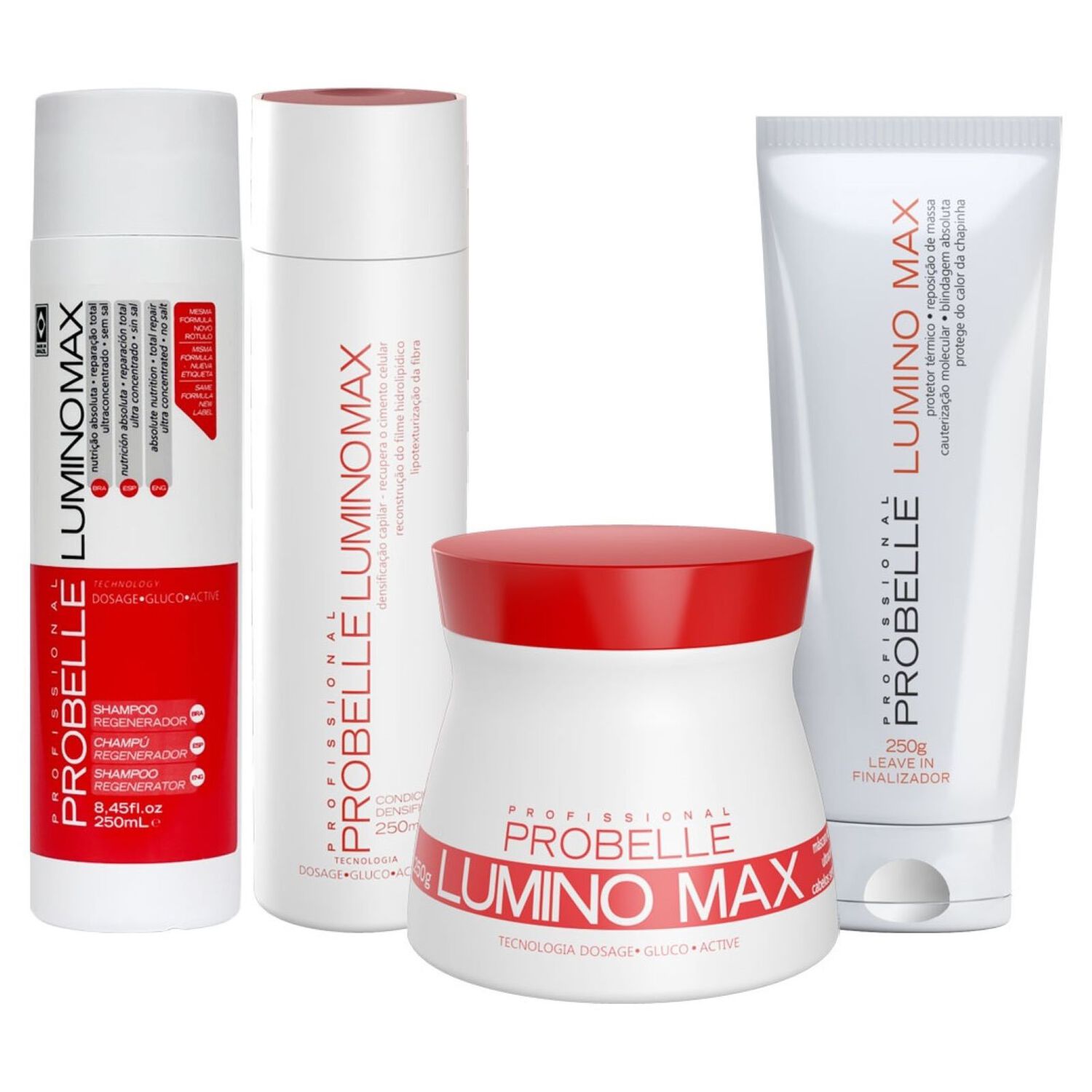 Acondicionador Densificador Lumino Max 250ml Probelle image number 2.0