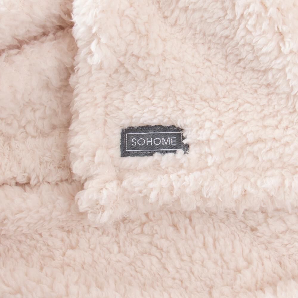 Frazada Sherpa Sohome Liso / 1.5 Plazas image number 1.0