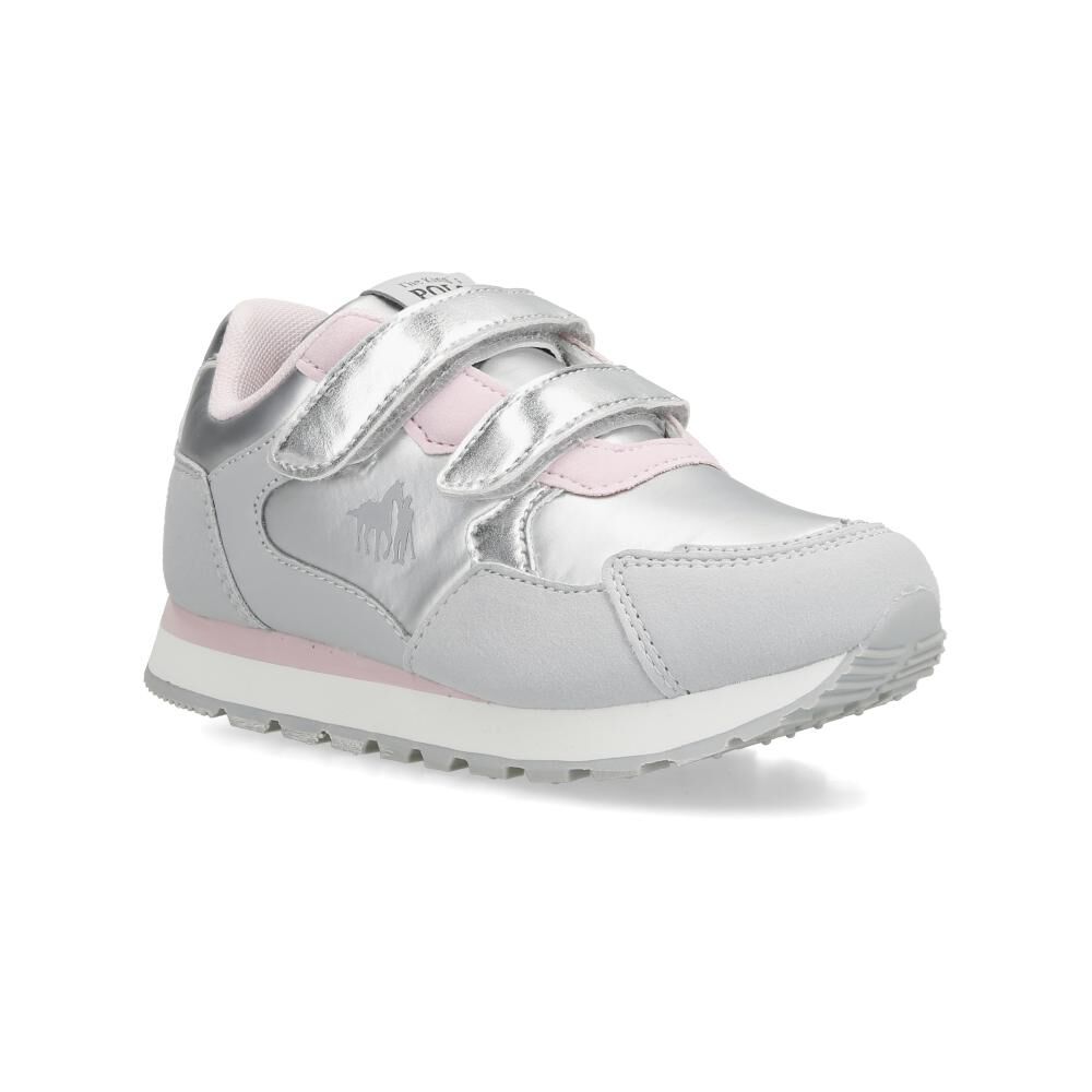Zapatilla Infantil Niña The King's Polo Club Grey image number 0.0