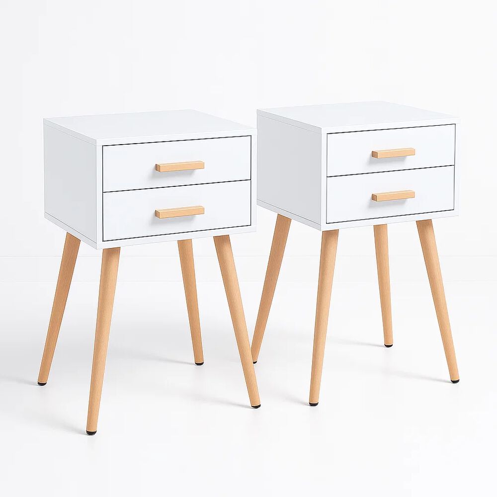 Pack De 2 Veladores Eames Doble Blanco image number 0.0