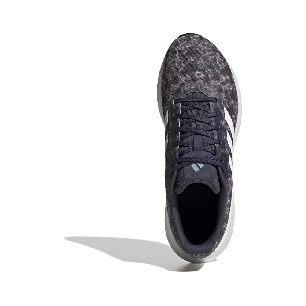 Zapatilla Running Hombre Adidas Runfalcon 3 Gris/azul image number 3.0