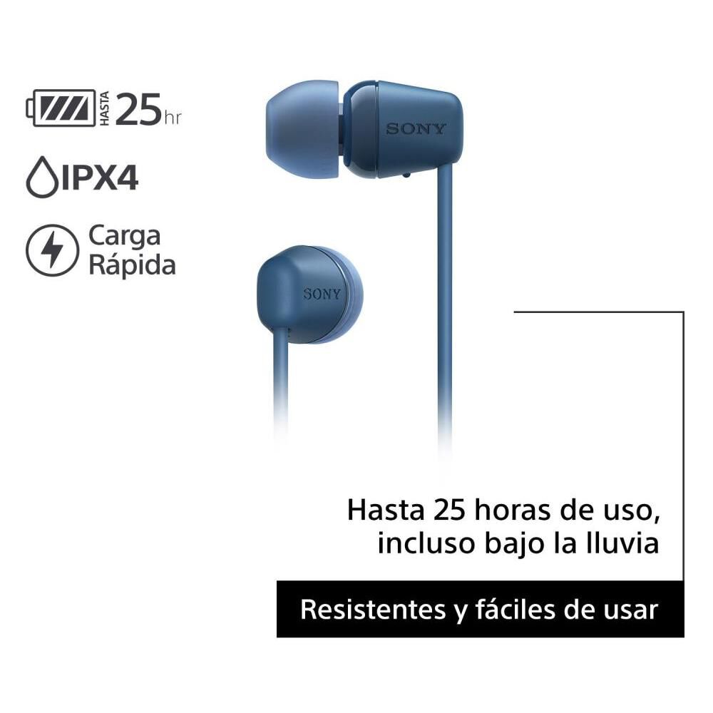 Aud&iacute;fonos Bluetooth Sony WI-C100/B image number 3.0