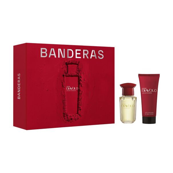 Estuche Banderas Hombre Diavolo For Men Eau De Toilette 50 Ml + Balsamo After Shave 75 Ml