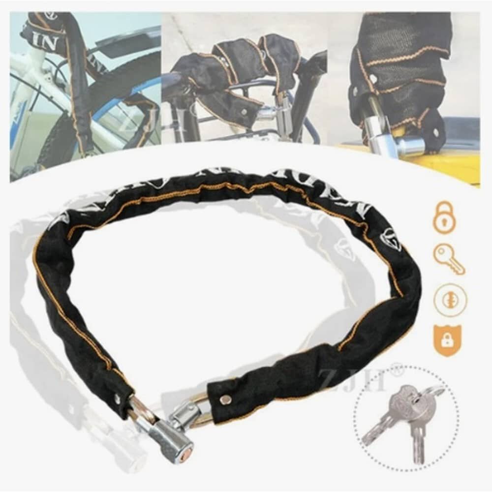 Candado Bicicleta Con Cadena Acero image number 3.0
