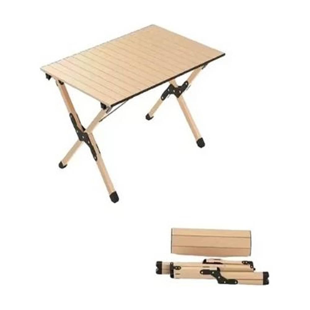 Mesa Plegable De Picnic Peque&ntilde;a Beige image number 0.0