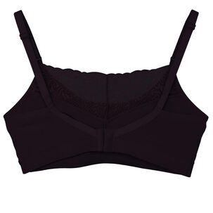 Sostén De Lactancia Absorbente - Semi Encaje Negro 2rios