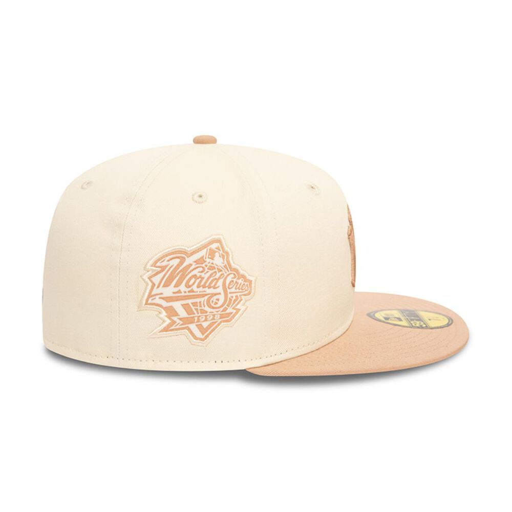 Gorra 59fifty New York Yankees Mlb Color Block Light Beige image number 3.0