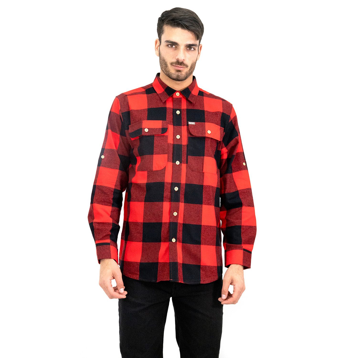 Camisa Quebec Roble Rojo image number 0.0