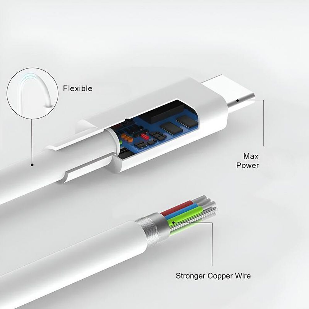 Cable Usb-c A Usb-c Compatible Con Carplay- Android Auto Pd3 image number 5.0